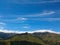 Orographic clouds, Banks Peninsular, NZ.