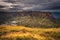 Orongo, Easter Island - July 11, 2017: Ranu Kao volcano crater,