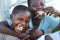 Orphans in an orphan boarding school on Mfangano Island, Kenya.