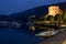 Orta lake by night