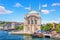 Ortakoy Mosque,beautiful facade view in Istanbul, Turkey