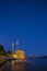 Ortakoy Mosque at night in Istanbul, Turkey