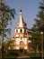 Orthodox architecture. Cathedral of the Epiphany. Irkutsk. Siberia.