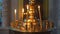 Orthodox. candle holder for many burning candles in Church.