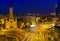 Orthodox cathedral and main square in Ploiesti , Romania