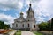 Orthodox Christian Church at the top of the hill in Old Orhei Orheiul Vechi, Moldova