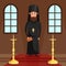 Orthodox christian priest or bishop with beard