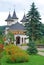 Orthodox church in beautiful garden