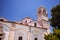 Orthodox church bell tower in Lefkara Cyprus