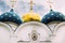 Orthodox church dome detail in Sergiyev posad