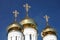 Orthodox Church with Golden Domes