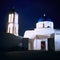 Orthodox church, Greece, night