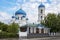 Orthodox Church in the historical center of Biysk