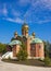 Orthodox Church. Landmark of the city of Barnaul.