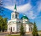 Orthodox Church. Landmark of the city of Barnaul.