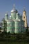 Orthodox church of a monastery in Diveevo, Russia