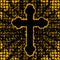 Orthodox cross-background