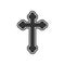 Orthodox cross icon. Flat design. Vector illustration