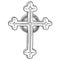 Orthodox cross sketch