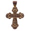 Orthodox crucifix placed horizontally