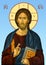 Orthodox icon of Jesus Christ. Lord Almighty