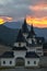 Orthodox monastery in Prislop pass, Maramures, Romania