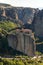 Orthodox Monastery of Rousanou in Meteora, Thessaly, Greece