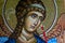 Orthodox Mosaic Icon, Head of an Angel