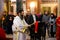 Orthodox people Inside Tbilisi Cathedral