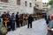 Orthodox Serbian Christians mark Good Friday in Jerusalem and carry wooden crosses in a procession along the Via Dolorosa.