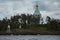 Orthodox St. Nicholas Church on Nikolsky Island, Valaam Archipelago.