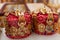 Orthodox wedding crowns, church icons, church books, gospel