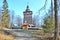 Orthodox  wooden church in Wolowiec, Low Beskid, Beskid Niski,  Poland