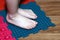 Orthopedic foot mats for child gymnastic so close