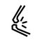 orthopedics icon or logo isolated sign symbol vector illustration
