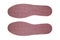 Orthotic insoles made of flavored latex.