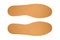 Orthotic insoles made of flavored latex.