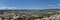 Orvieto ancient city and landscape rooftop views from the Tower, Torre del Moro, Umbria Italy