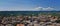 Orvieto ancient city and landscape rooftop views from the Tower, Torre del Moro, Umbria Italy