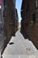Orvieto city center alley