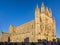 Orvieto, Italy - Duomo di Orvieto cathedral at Piazza Duomo square in old time historic quarter