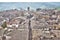 Orvieto`s main street view from Torre del Moro