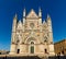 Orvieto Umbria Italy. The facade of the Cathedral