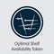 OSA - Optimal Shelf Availability Token - The Coin Icon.