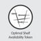 OSA - Optimal Shelf Availability Token - The Coin Icon.