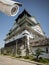 osaka castle with blue sky