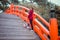 Osaka`s Sumiyoshi Taisha is one of Japan`s oldest shrines.