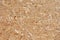 OSB oriented strand board, rough surface of chipboard recycled wood