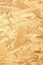 OSB Wooden panel made of pressed wood shavings vertical