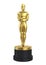 Oscar Statuette Isolated